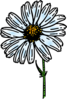 Colored Daisy Clip Art